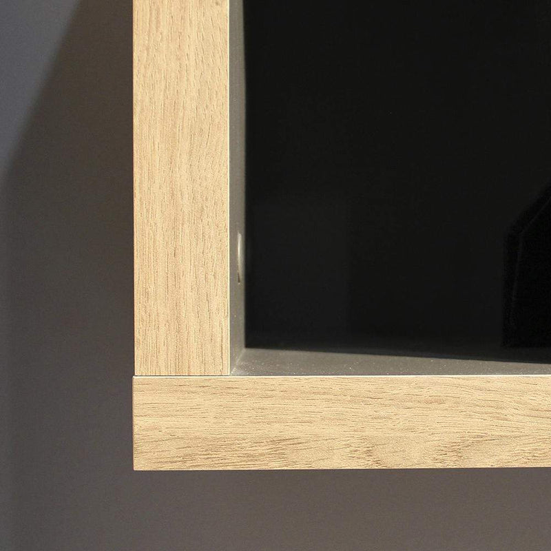 FTG Shelving Unit Shetland - Wide wall shelf - Shetland Oak Finish Bed Kings