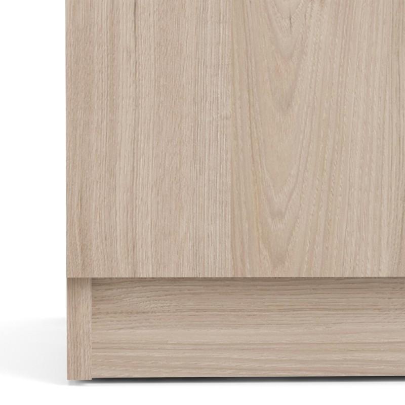 FTG Sideboard Naia Sideboard  4 Drawers 2 Doors in Jackson Hickory Oak Bed Kings