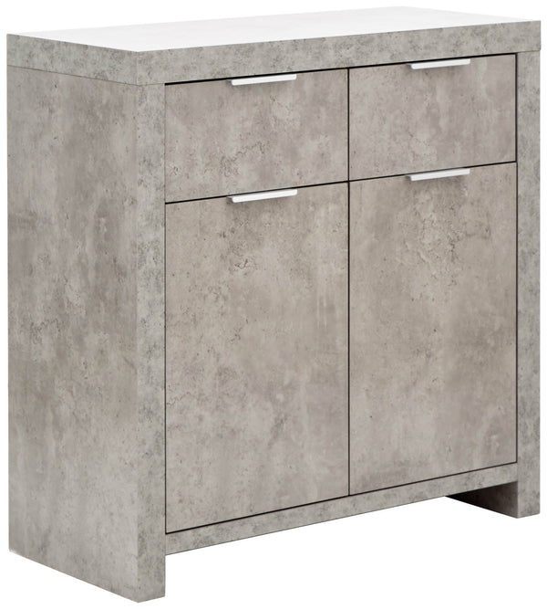 GFW Sideboard Bloc Compact Sideboard Concrete - GFW Bed Kings