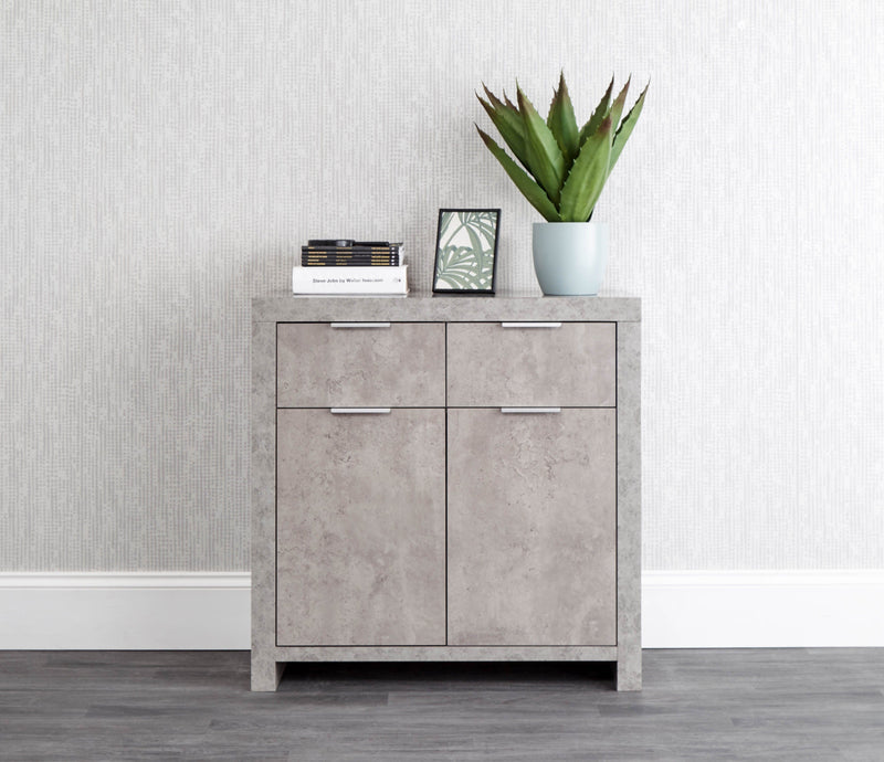 GFW Sideboard Bloc Compact Sideboard Concrete - GFW Bed Kings