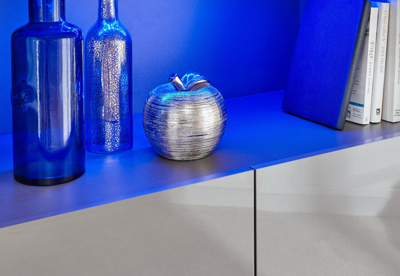 GFW Sideboard Galicia Sideboard With Led Grey Bed Kings