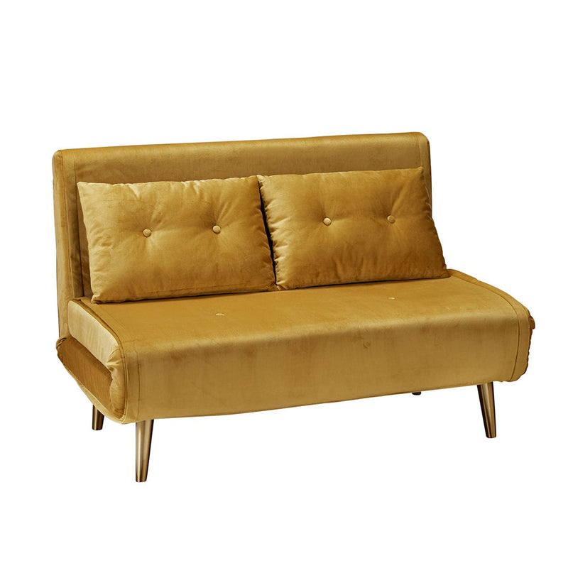 LPD Sofabed Madison Sofa Bed Mustard Bed Kings