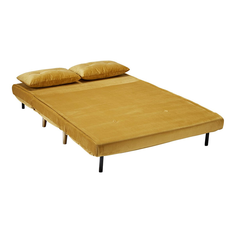 LPD Sofabed Madison Sofa Bed Mustard Bed Kings