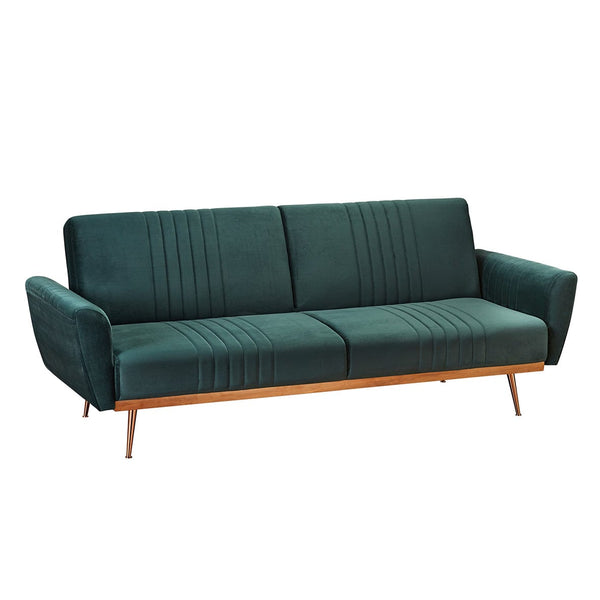 LPD Sofabed Nico Green Sofa Bed Bed Kings