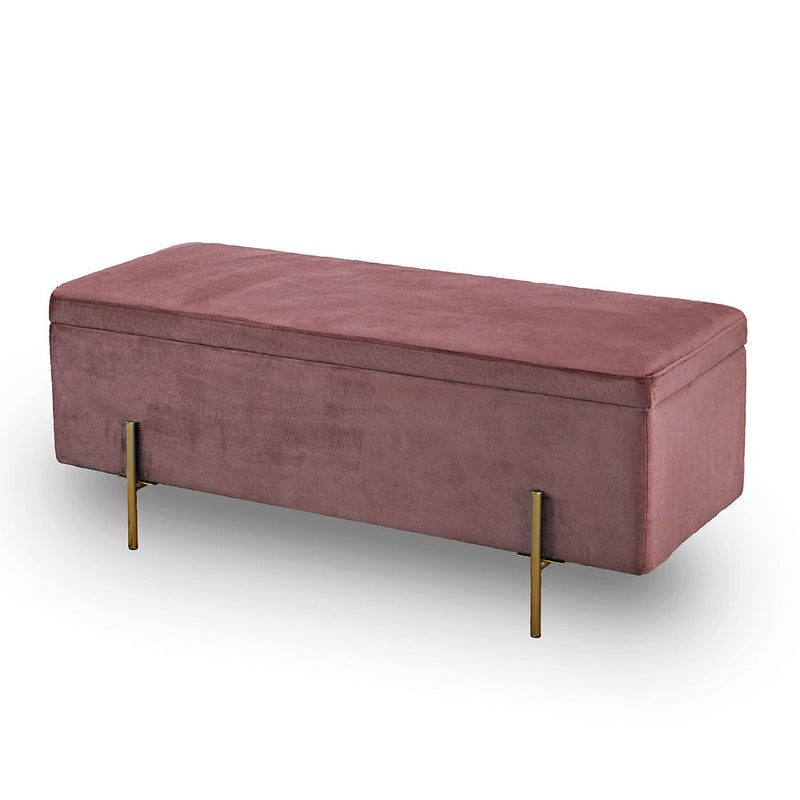 LPD Storage Ottoman Lola Storage Ottoman Pink Bed Kings