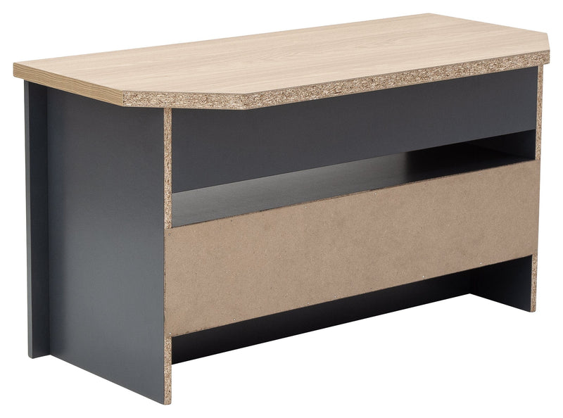 GFW TV Unit Lancaster Corner Tv Unit Slate Blue Bed Kings