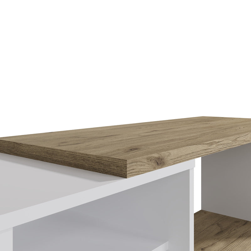 GFW TV Unit Presto Tv Unit Vienna Oak/White Bed Kings