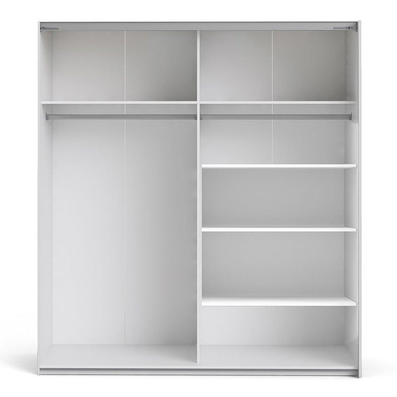 FTG Wardrobe Accessory Verona - Set of 3 Shelves - Wide (for 180cm wardrobe) in White Bed Kings