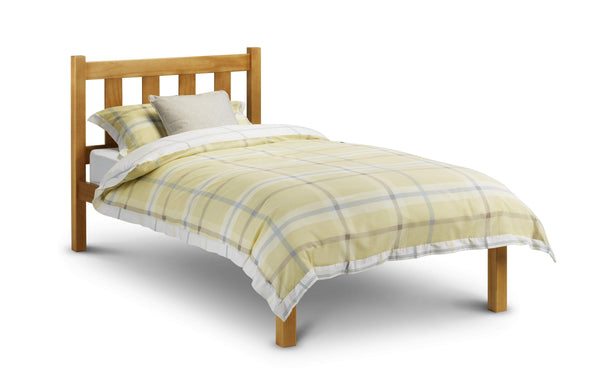 Julian Bowen Wood Bed Poppy Bed - Solid Pine - Pine Bed Kings