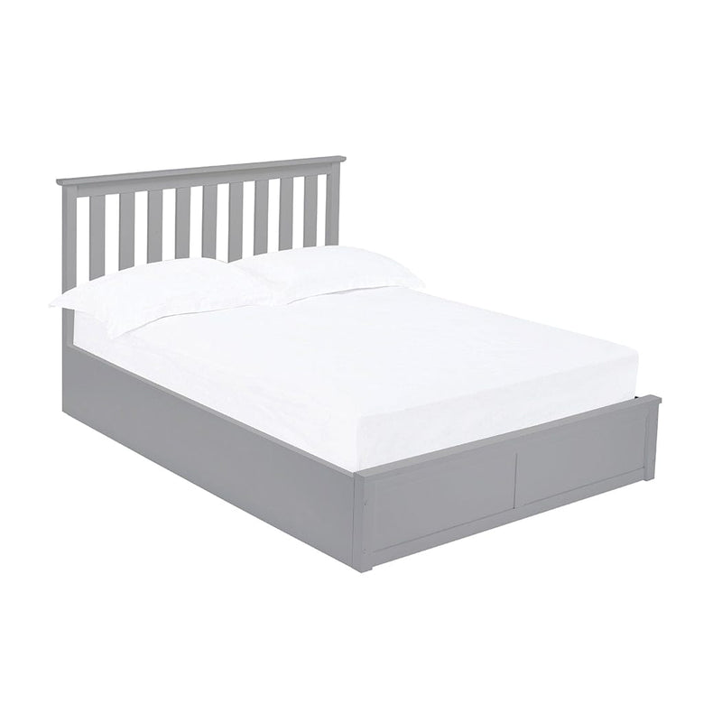 LPD Wood Bed Oxford Grey Bed Frame Bed Kings