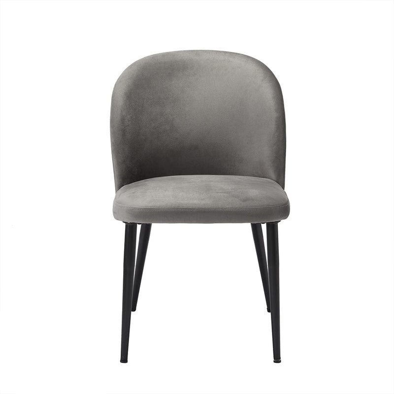 LPD Dining Chair Zara Dining Chair Grey (Pack of 2) - From LPD Bed Kings